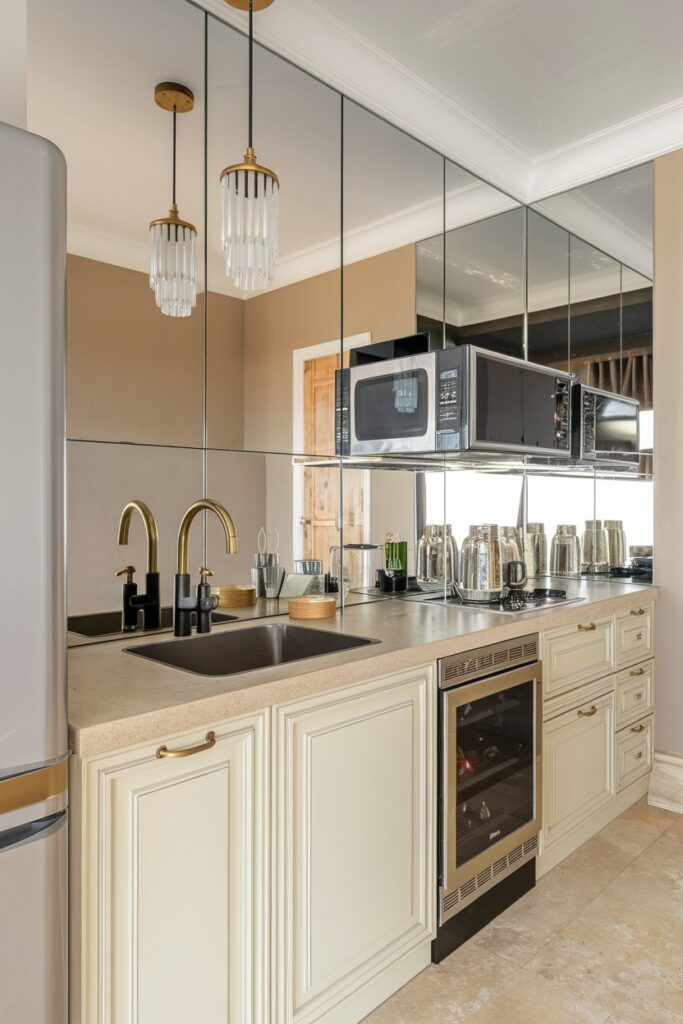 Mirror Backsplashes