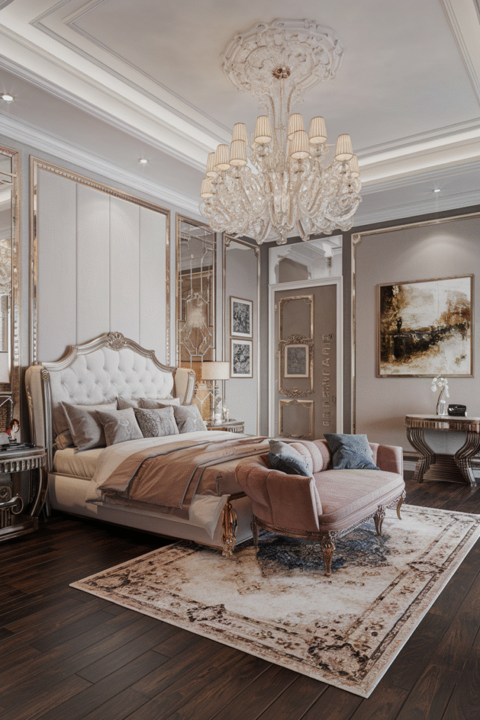 Bed Against the Wall Layout