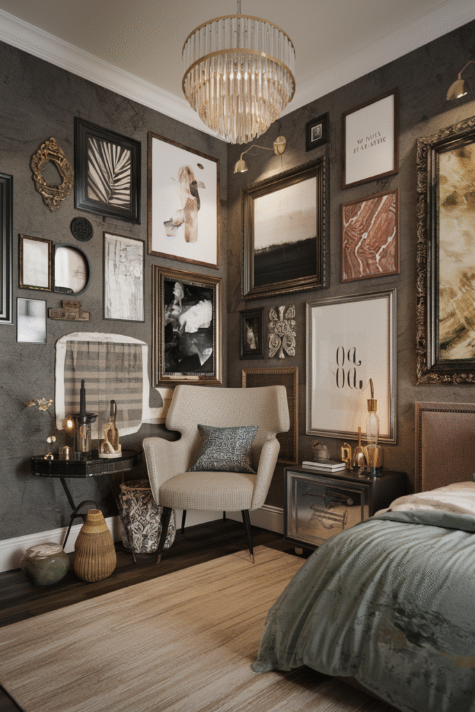 Gallery Wall in a Small Space