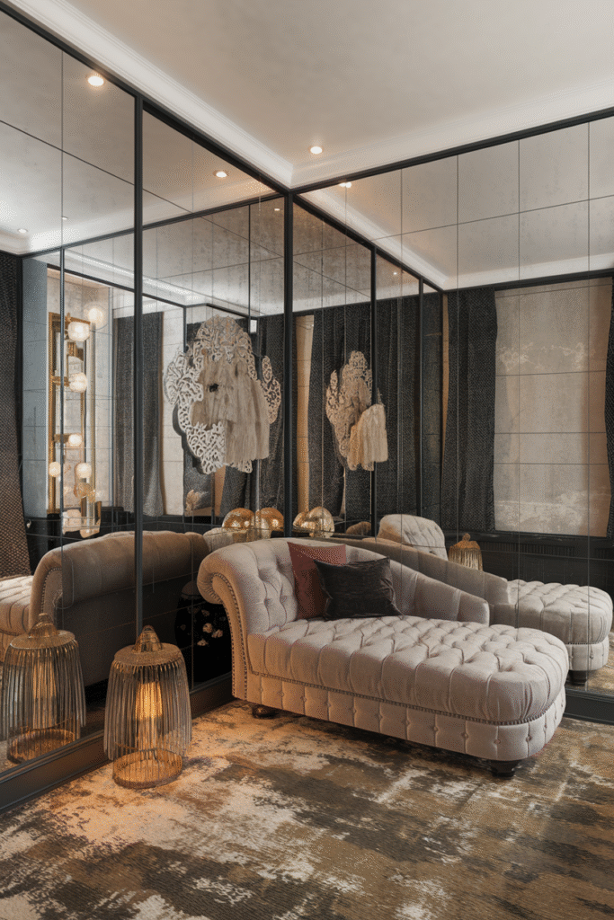 Mirrors to Expand Visual Space