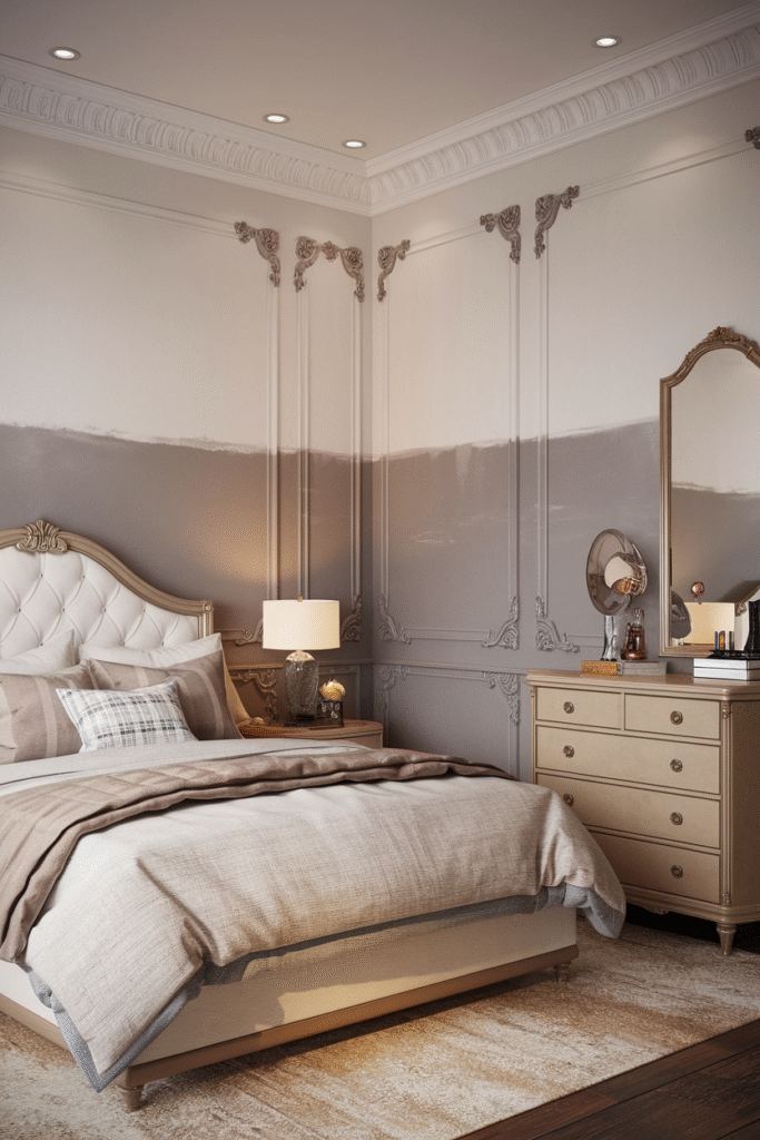 Two-Tone Wall Paint Design
