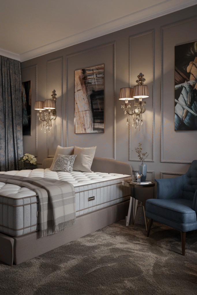 Wall-Mounted Sconces Instead of Lamps