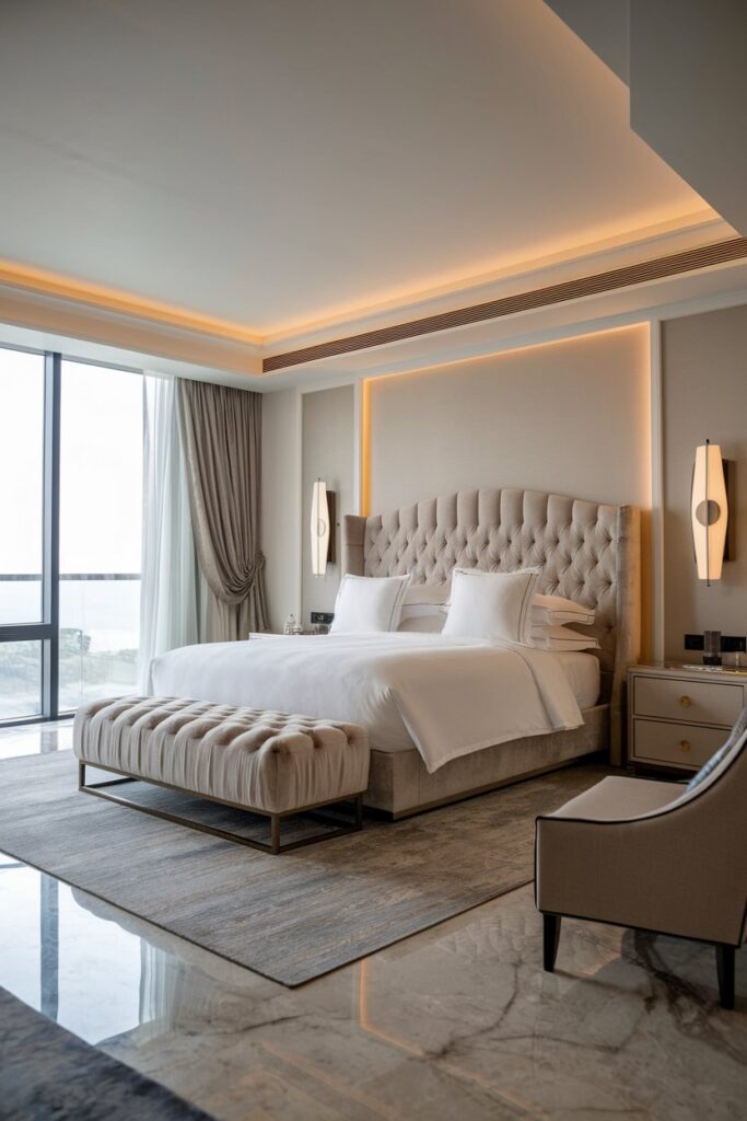 Luxurious Hotel-Inspired Master Bedroom