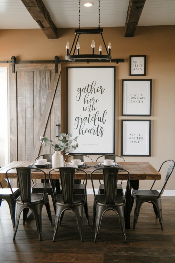 Framed Quotes or Typography Art