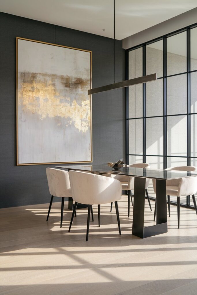 Oversized Framed Art for a Bold Statement