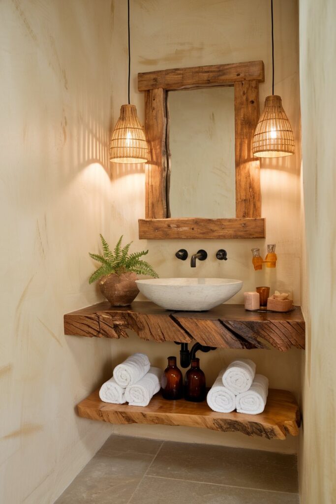 Natural Wood Accents