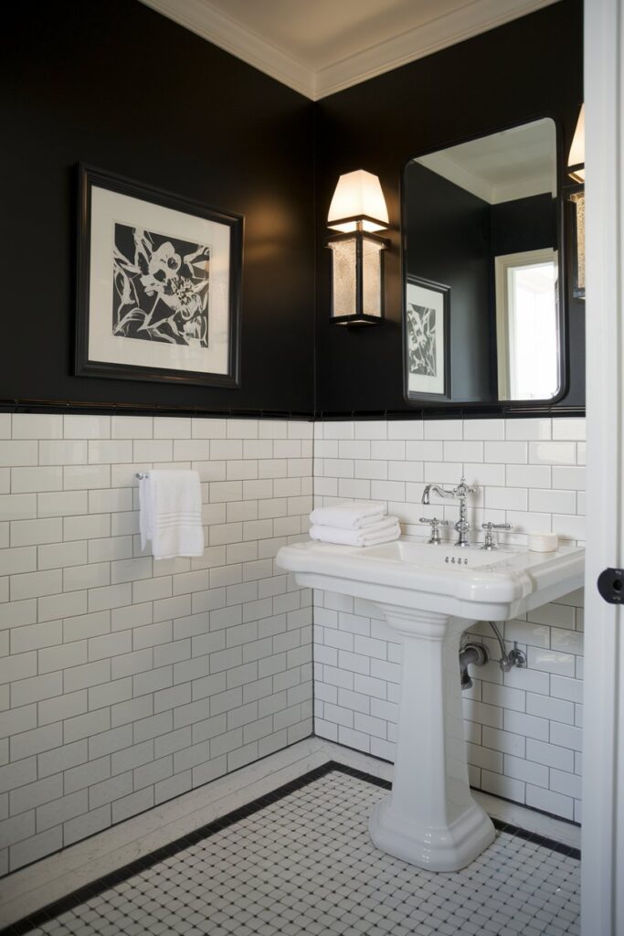 Black and White Classic Combo