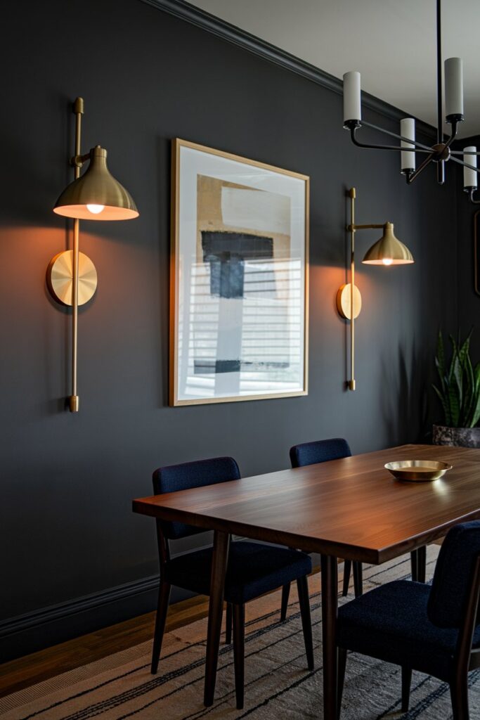 Wall-Mounted Lighting or Sconces as Decor