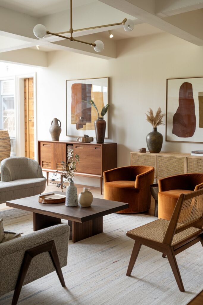 Mixing Wood Tones and Materials