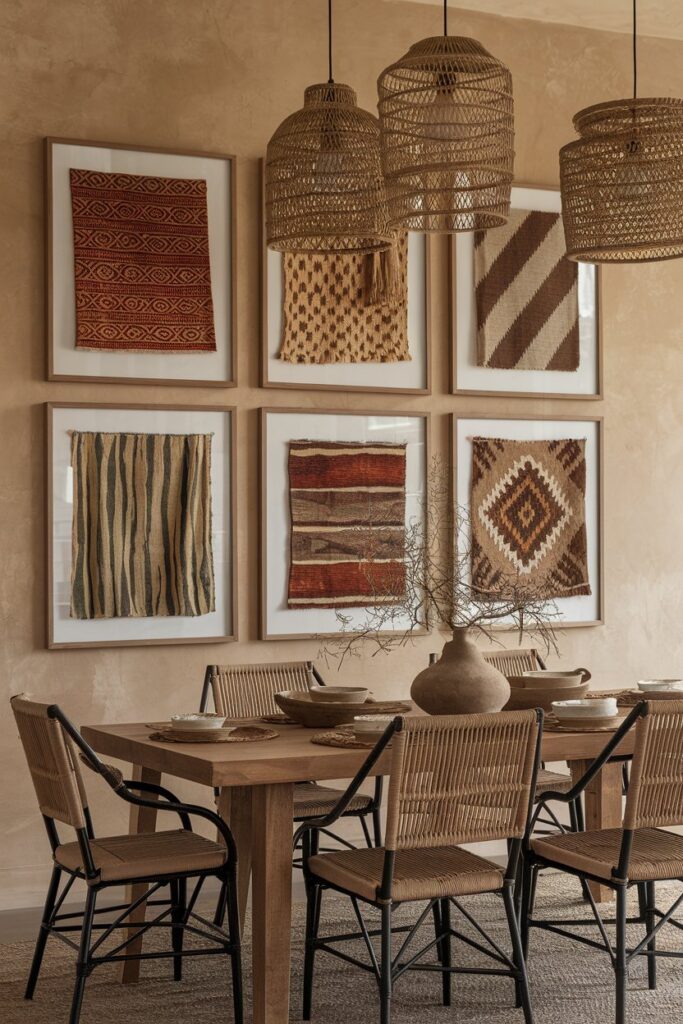 Fabric Panels or Framed Textiles