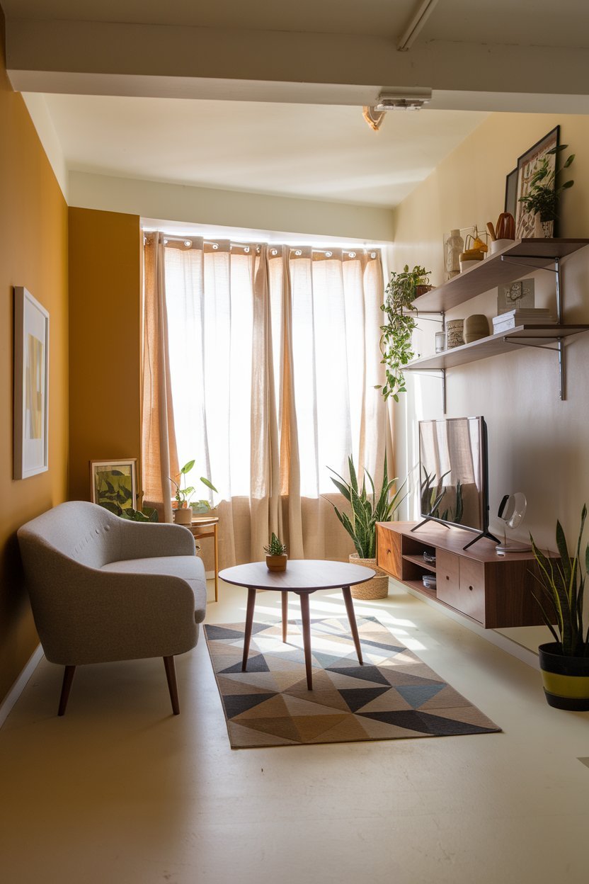 View of 30 Brilliant Mid-Century Modern Living Room Ideas to Elevate Your ...