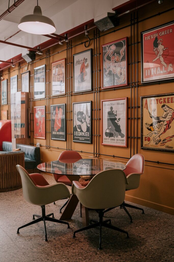 Vintage Posters or Retro Art Pieces