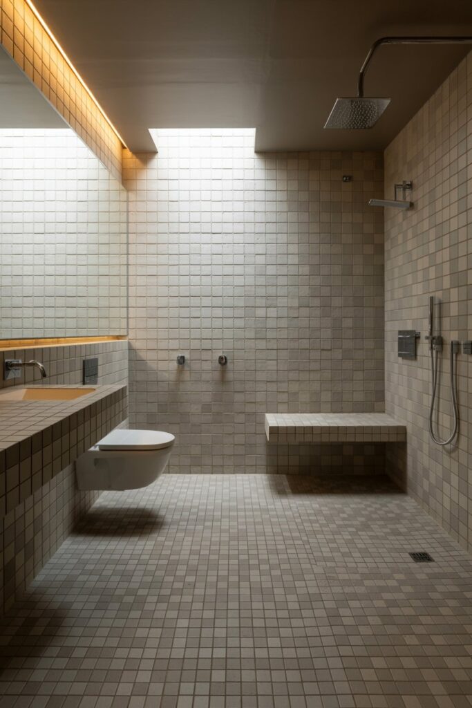 Low-Maintenance Wet Room Style Bathrooms
