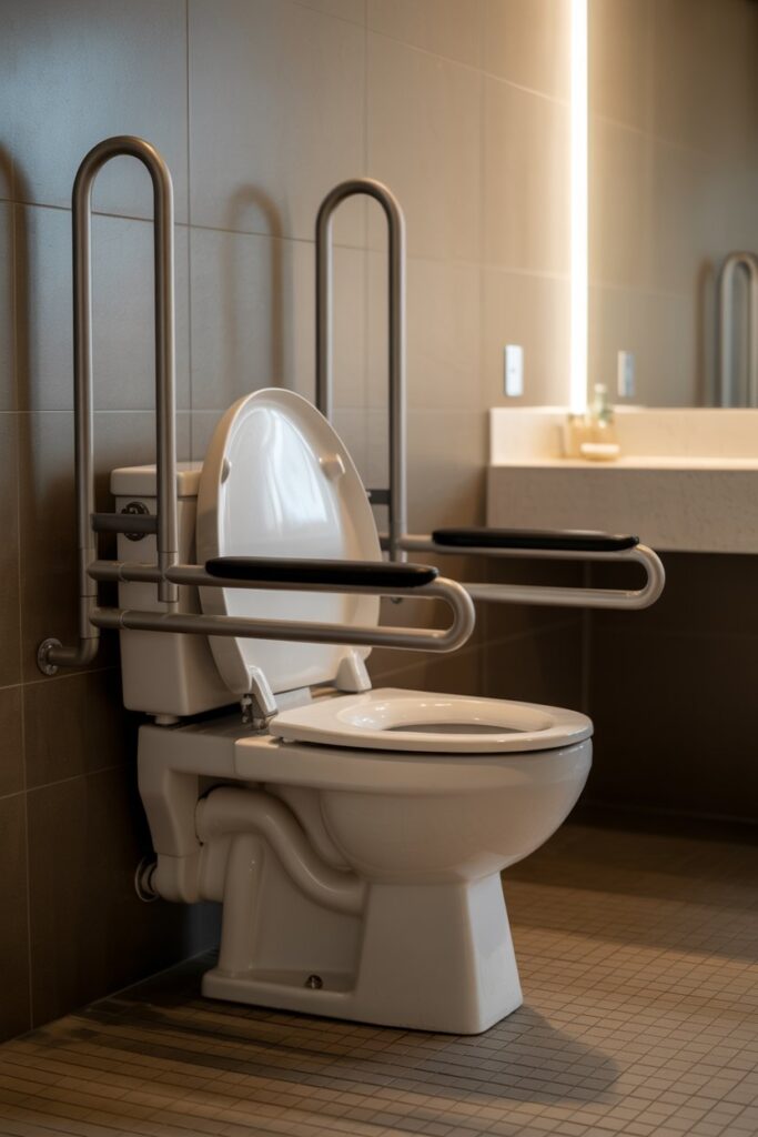 Comfort-Height Toilets for Easier Transfers