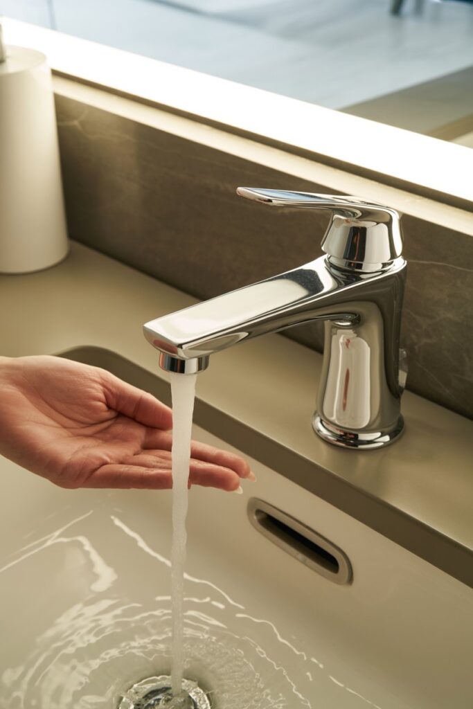 Lever-Style or Touchless Faucet Controls