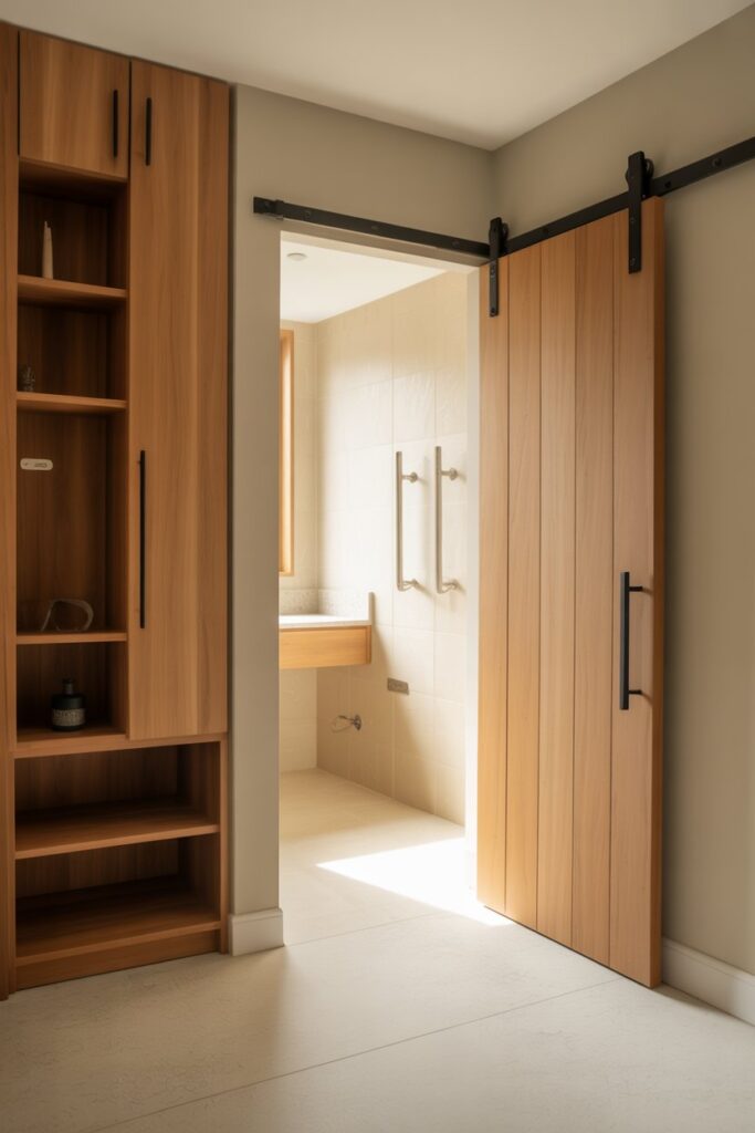 Widened Doorways with Smooth Thresholds