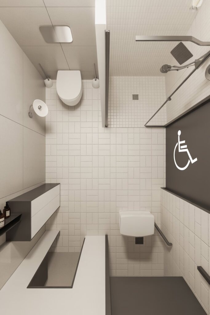 Turning Radius Considerations in Bathroom Layouts