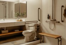 30 Handicapped Bathroom Ideas That Combine Safety with Style
