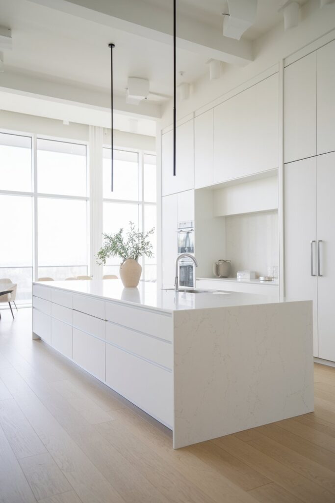Modern Minimalist Kitchen Island