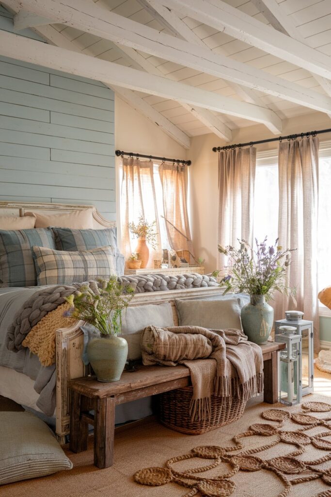 Blue Farmhouse Style