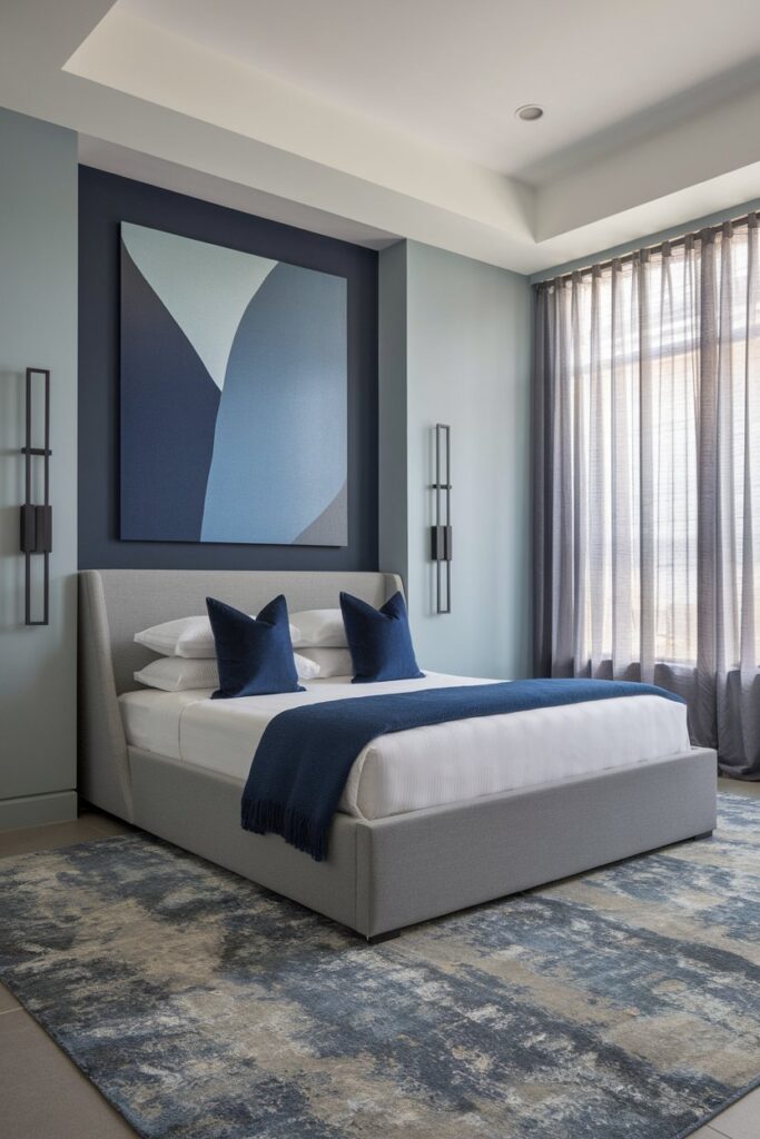 Blue and Grey Palette