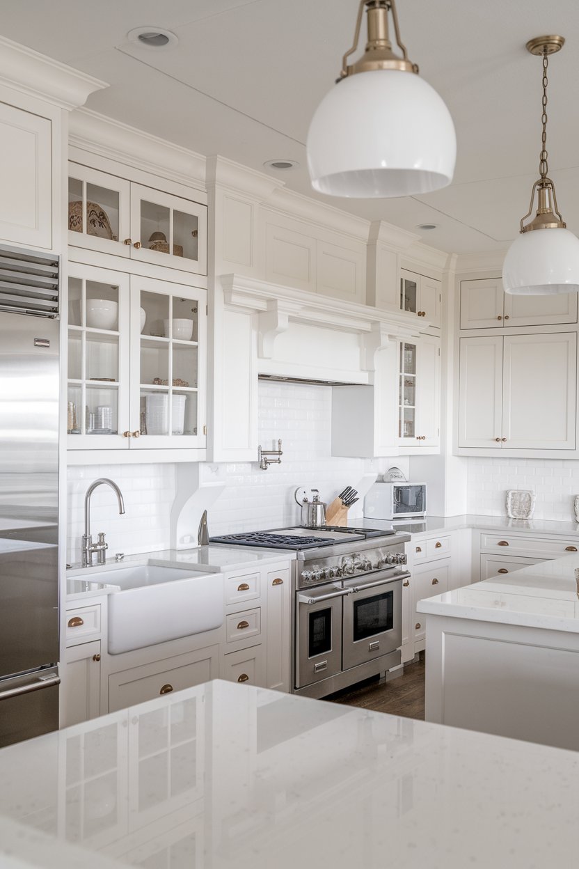 30 White Kitchen Ideas to Transform Your Home with Timeless Style — free download