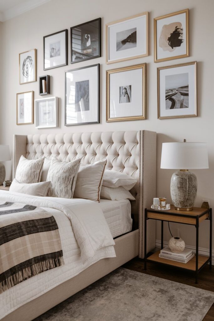 Gallery Wall with Personal Photography or Art