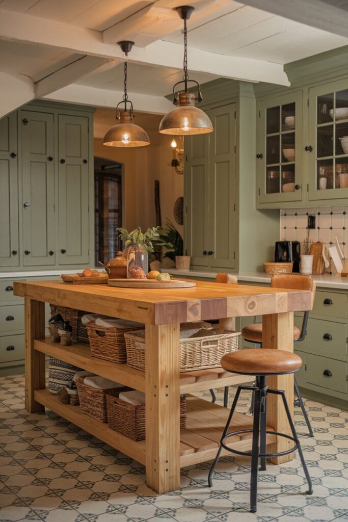 Butcher Block Kitchen Island