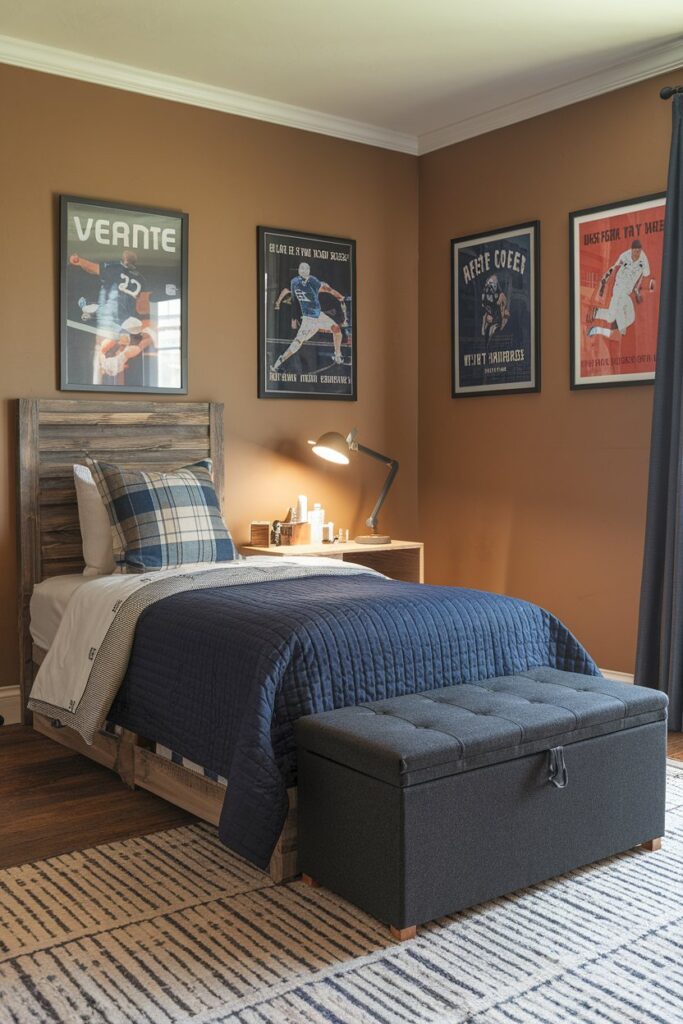 Storage Bench at the Foot of the Bed