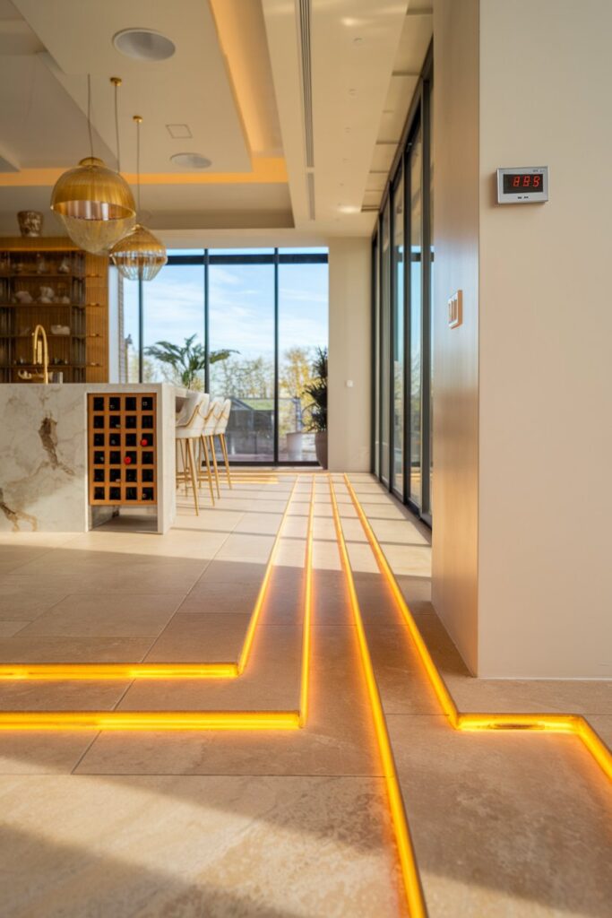 Heated Kitchen Flooring