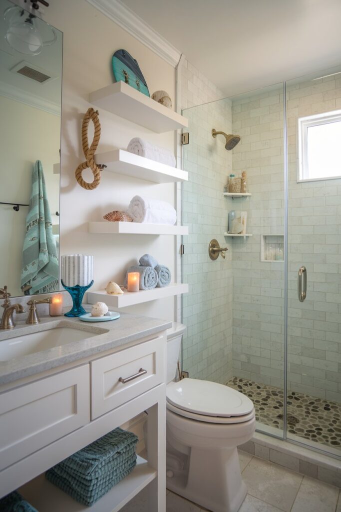 Compact Beach Bathroom Ideas for Small Spaces