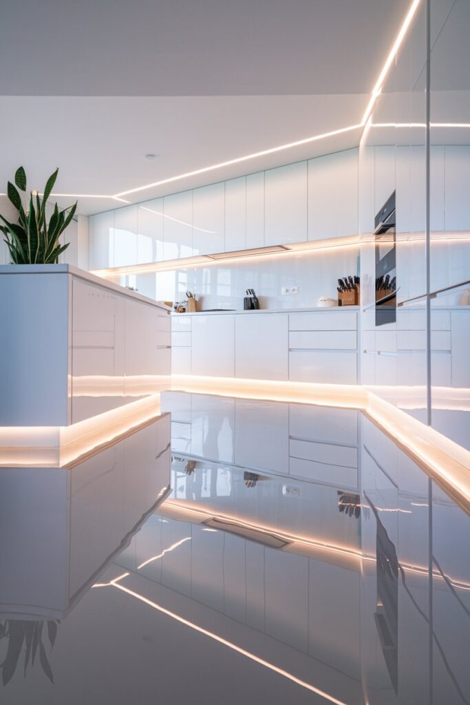 Seamless Epoxy Kitchen Flooring