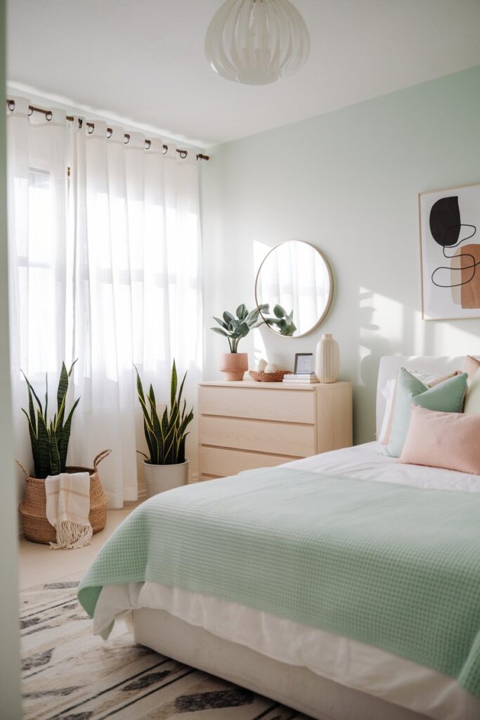 Mint Green Bedroom