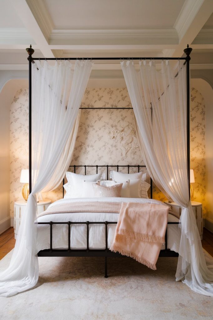 Classic Canopy Bed for a Timeless Look