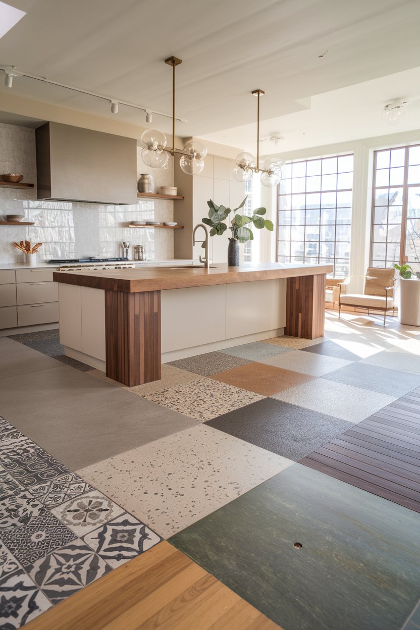 30 Kitchen Flooring Ideas to Transform Your Space with Style and Function