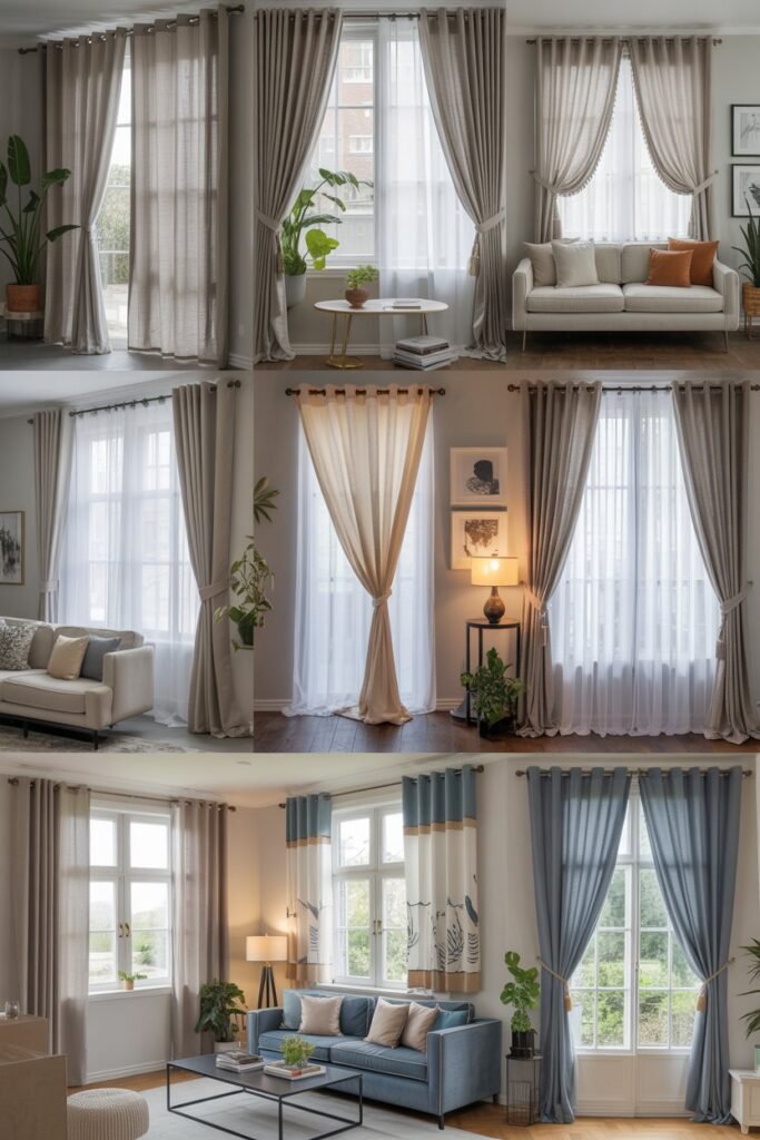 30 Living Room Curtain Ideas to Elevate Your Space with Style - Urban ...