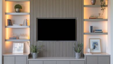 30 Creative Living Room TV Wall Ideas That Blend Style and Function