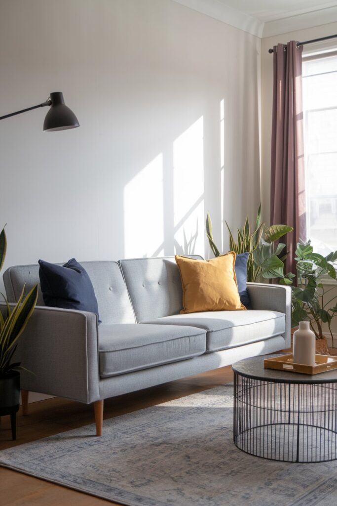 Grey Sofa as the Perfect Neutral Centerpiece