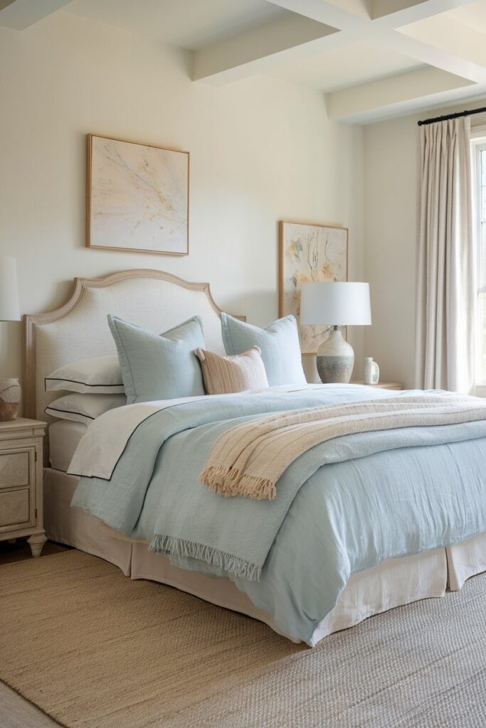 Powder Blue Bedding