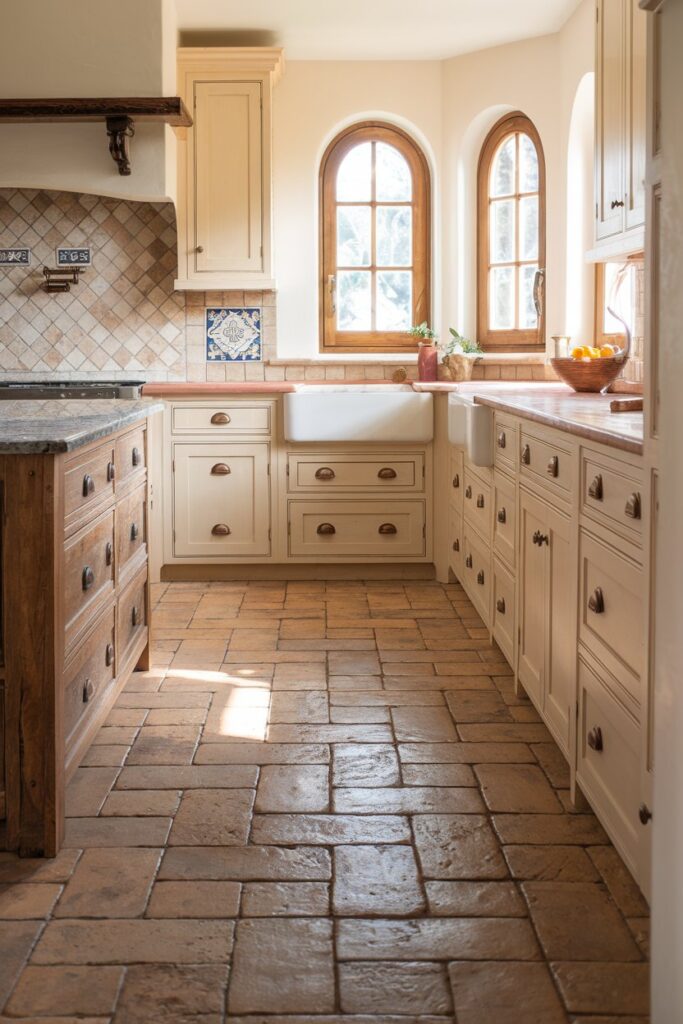 Ceramic Tile Kitchen Flooring