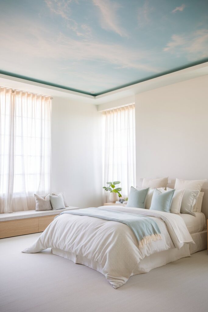 Sky Blue Ceiling
