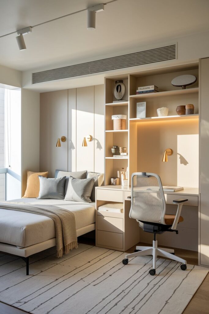 Guest Bedroom Office Combo