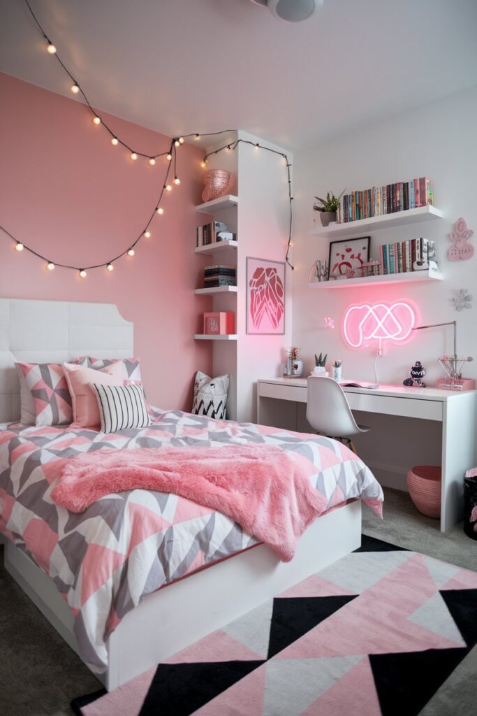 Teen Pink Bedroom Style