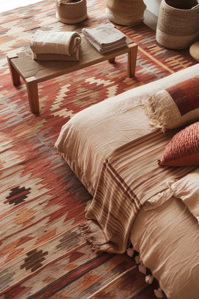 Earthy Patterned Rugs