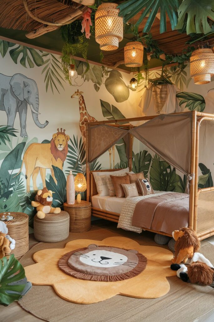 Animal Safari Bedroom