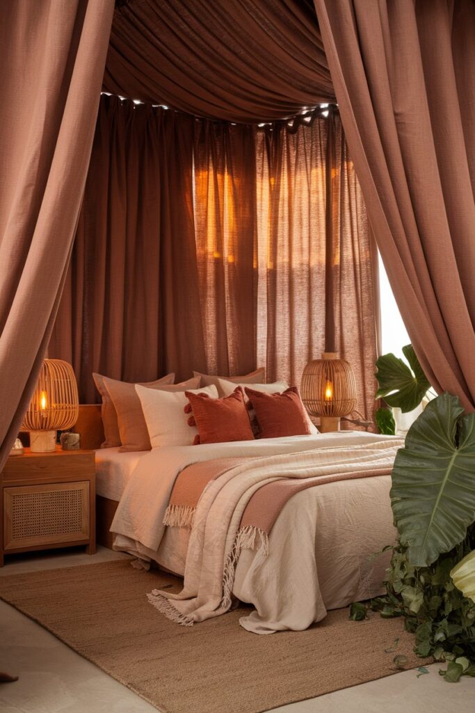 Warm Earthy Curtains