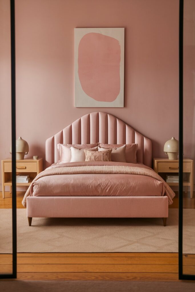 Pink with Neutral Beige Tones
