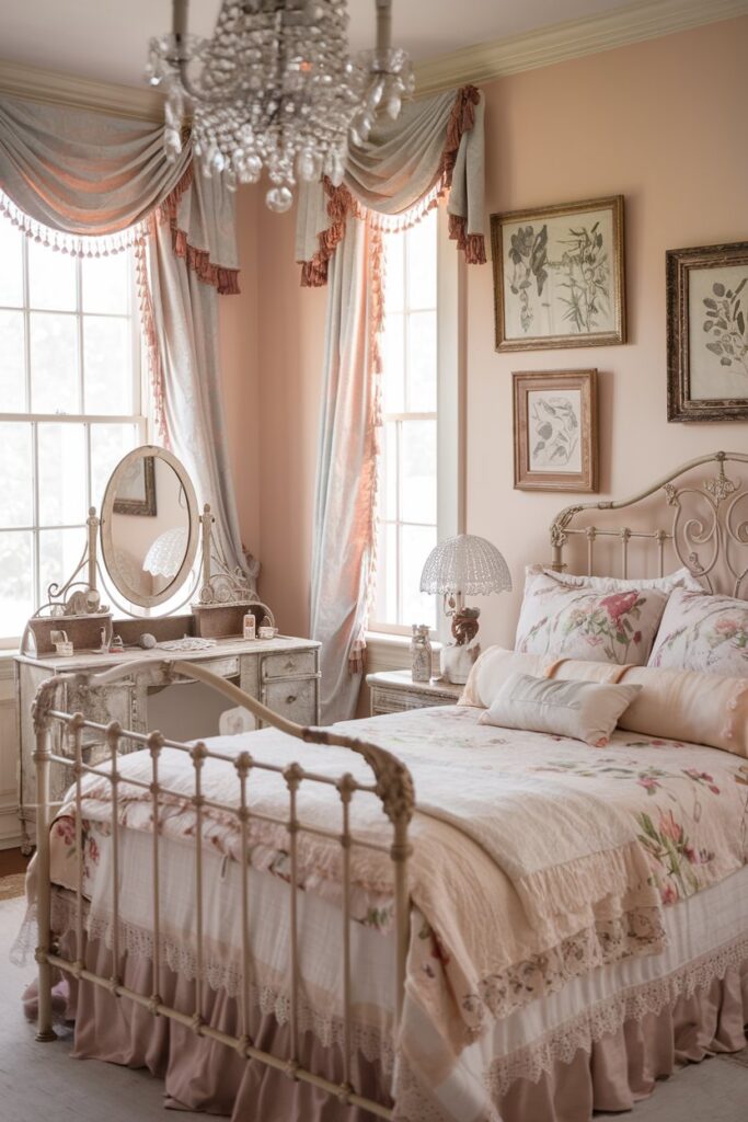 Vintage-Inspired Bedroom