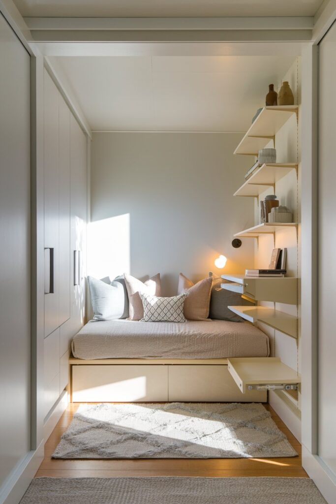 Tiny Guest Room Nook