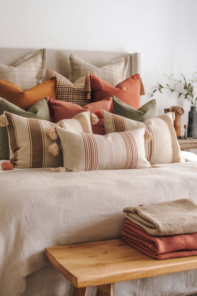 Earthy Accent Pillows